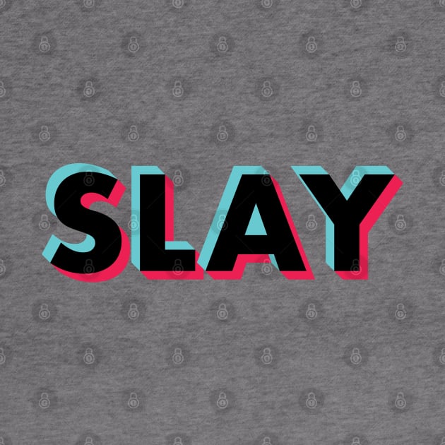 Slay Glitch black small by BeyondTheDeck